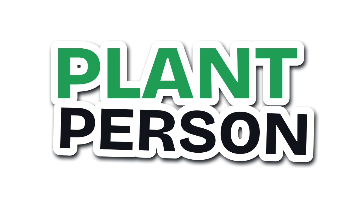 Plant Person die-cut sticker